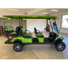 New 2023 ICON i60L Lime Green Golf Cart (LSV) #23007